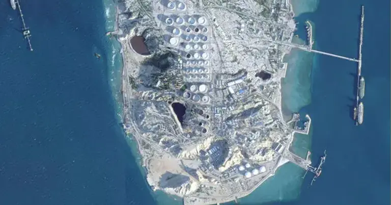 ইরানের প্রধান তেল রপ্তানি কেন্দ্র খারগ দ্বীপ